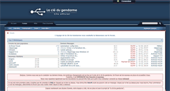 Desktop Screenshot of cle-du-gendarme.fr